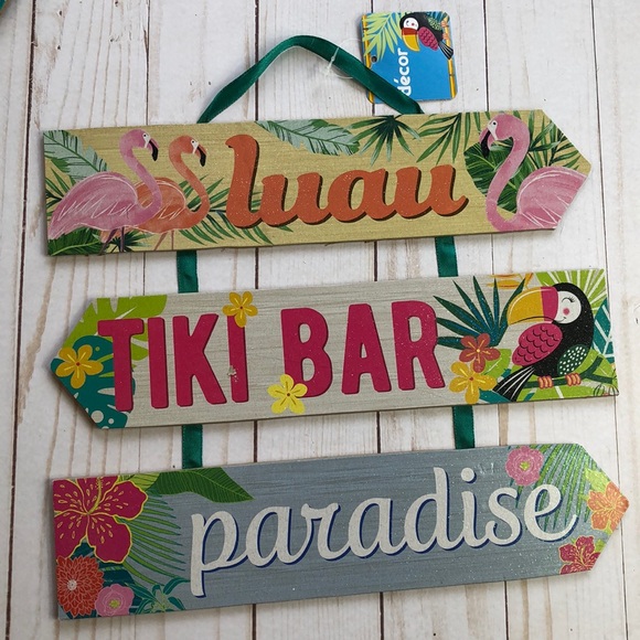 Party Supplies Tiki Bar Beach Sign Poshmark